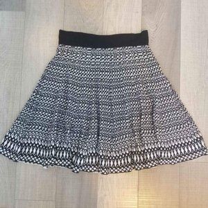 Fair Isle Knit Skirt